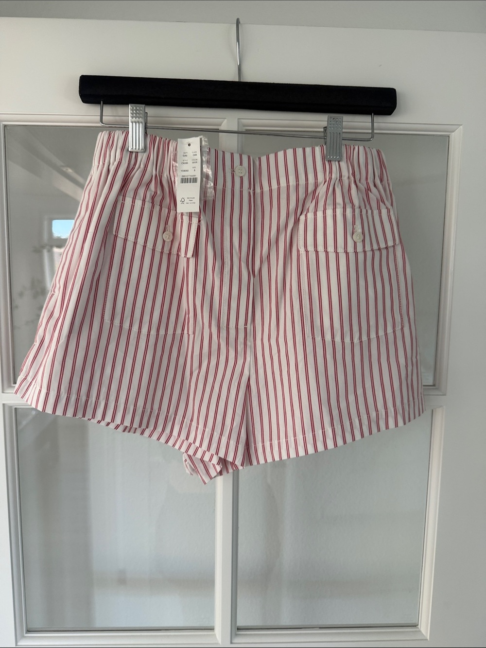 J Crew Mini Boxer Short in Oxford Stripe - Picture 2 of 5